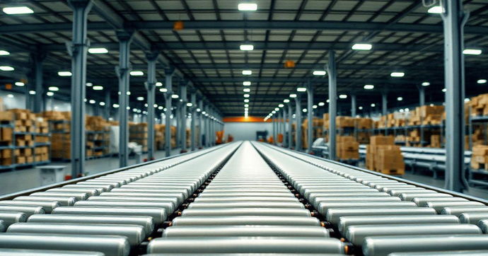 Transportador de Roletes Livres: Eficiência e Versatilidade