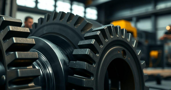Engrenagem cônica helicoidal: Entenda suas aplicações e vantagens no setor industrial