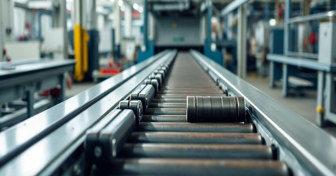 Roletes de carga para esteiras transportadoras