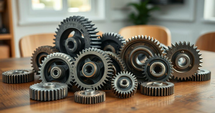 Engrenagem helicoidal preço: descubra o que influencia seu valor
