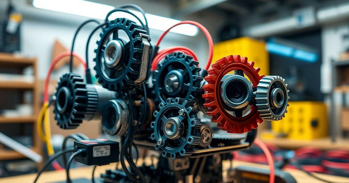 Guia Prático sobre Engrenagens Arduino para Projetos de Robótica