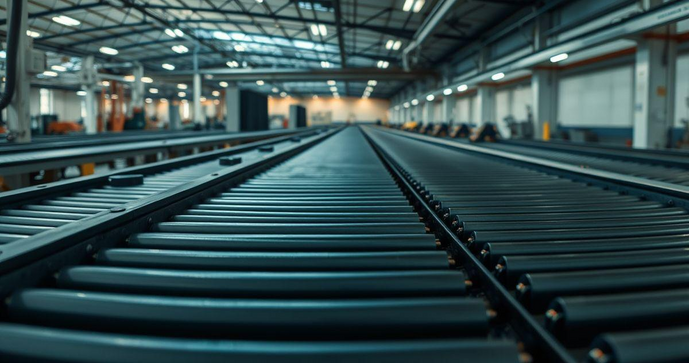 Transportador de roletes: como escolher o ideal para sua operação industrial